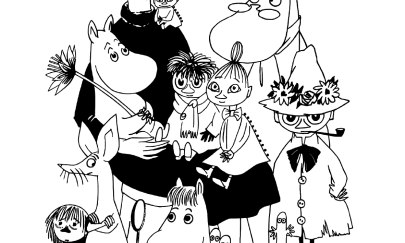 Tove Jansson mit den Mumins. &copy; Moomin Characters&trade;
